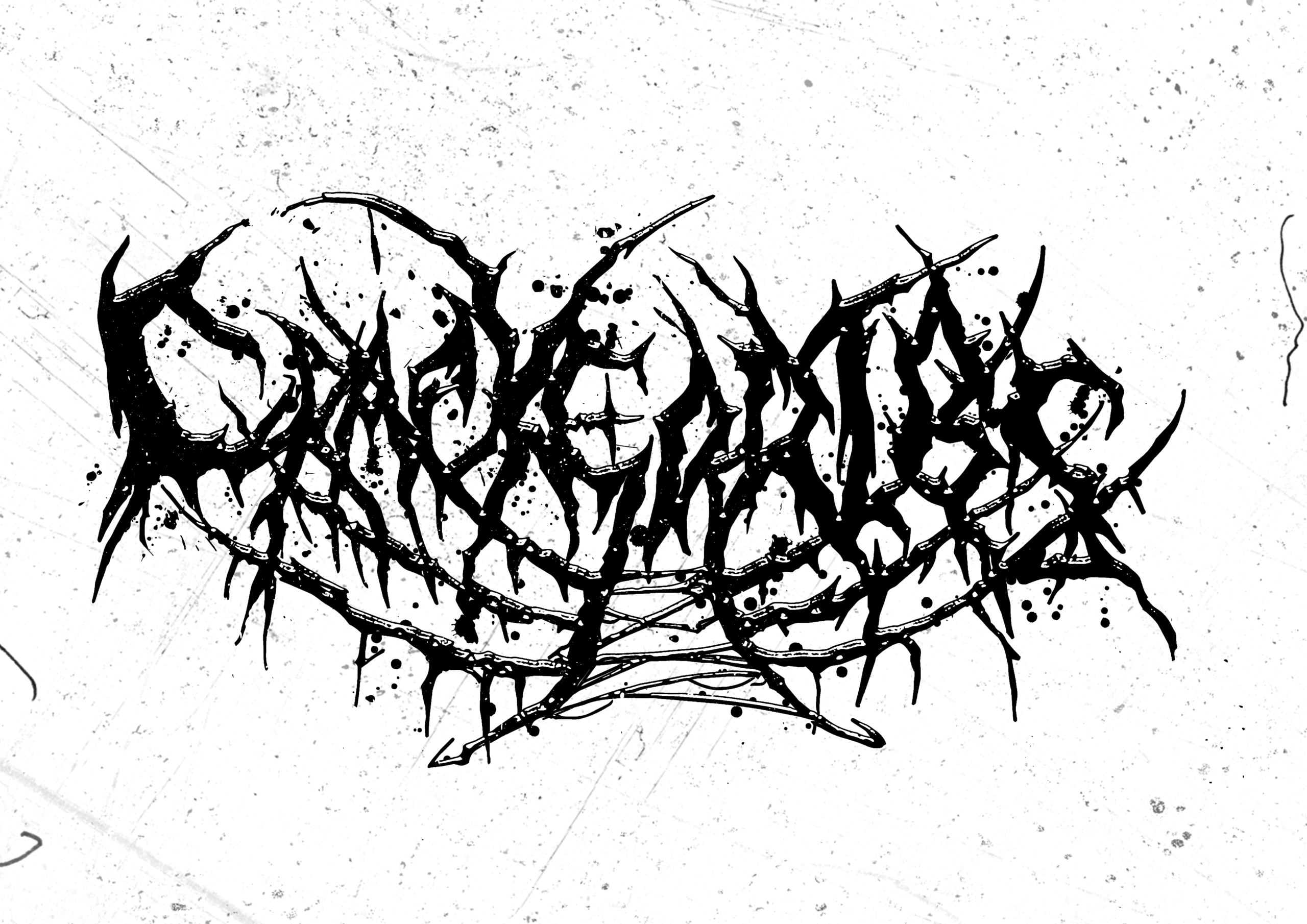 Cracked Ribs Logo black version